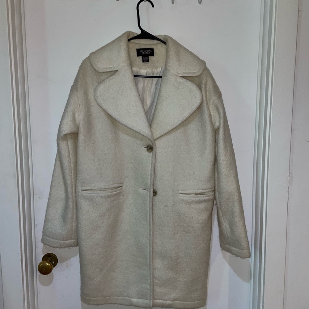 Victoria's Secret Cream Teddy Jacket